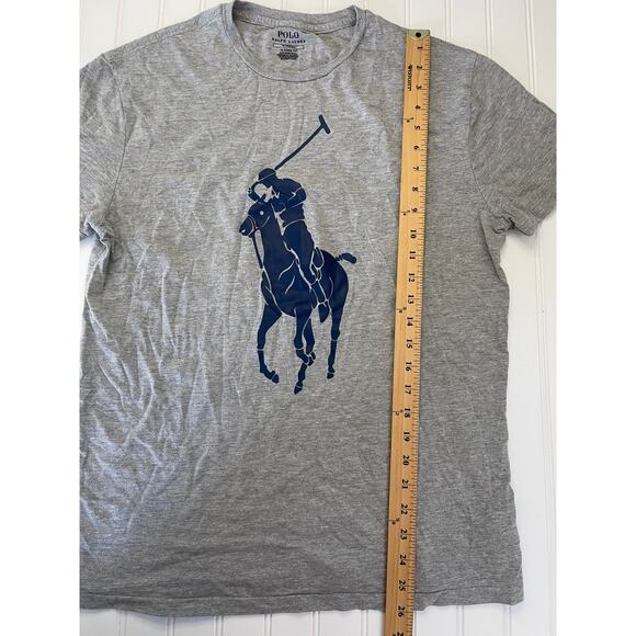 Polo Ralph Lauren Big Pony Short Sleeve Athletic Gym Classic Tee T Shirt Medium - Picture 4 of 7
